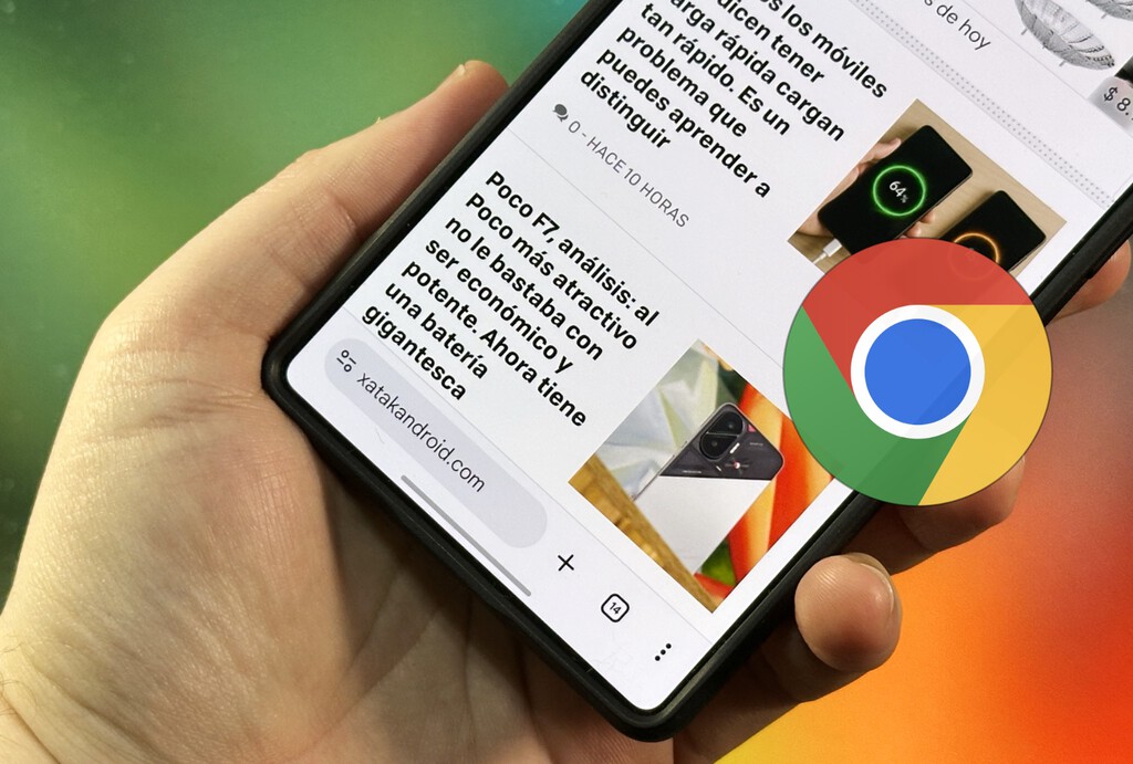 Chrome en Android permite mover la barra de direcciones inferior