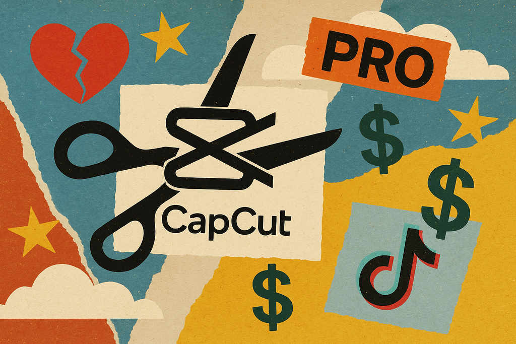 CapCut pierde usuarios tras cambios en precios y términos de uso