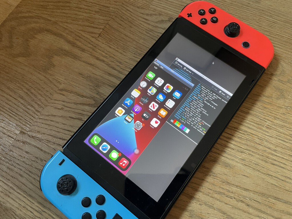 Ejecutan iOS en una Nintendo Switch: el «iPhone» más lento del mundo