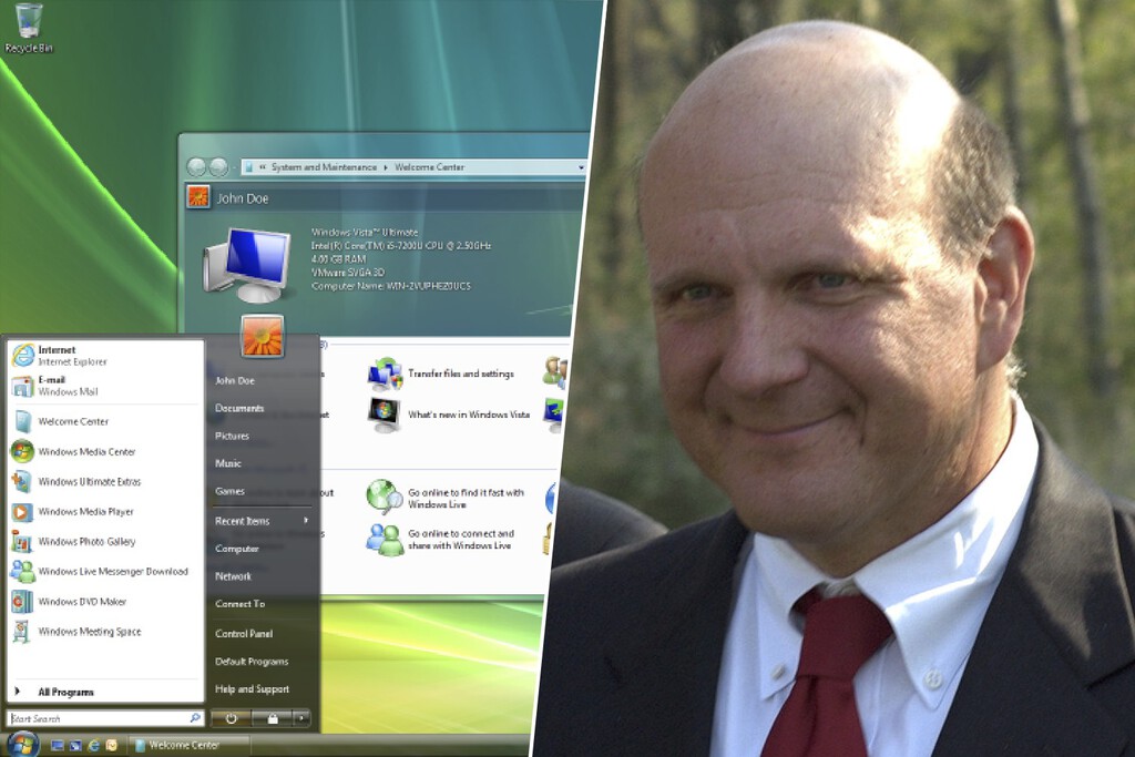Ex-CEO de Microsoft: Windows Vista fue un error de desarrollo