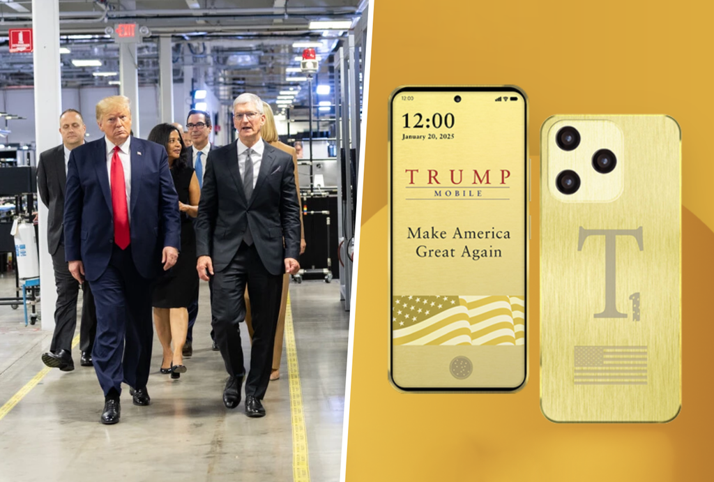 Trump Phone fracasa como competidor del iPhone al ser un Android chino