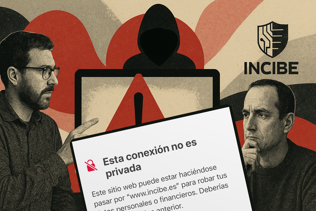 Web del INCIBE sin seguridad por un certificado caducado