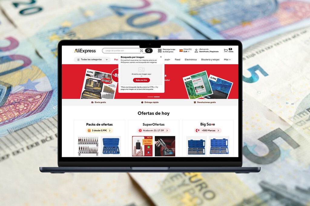 Ahorra en compras online con el buscador de imágenes de AliExpress