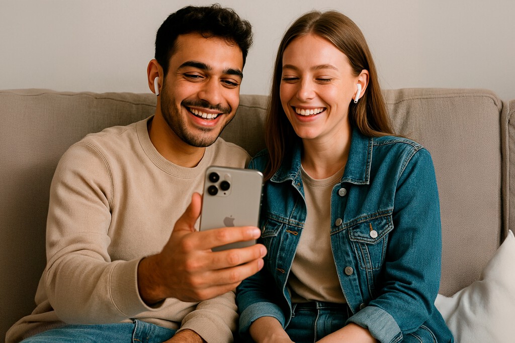 Comparte audio con dos pares de AirPods desde un solo dispositivo Apple