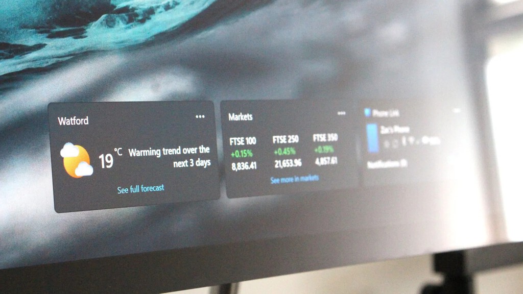 Windows 11 renueva su pantalla de bloqueo con widgets personalizables