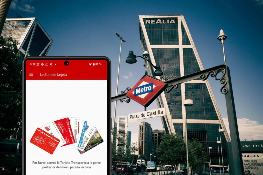 Madrid prueba una tarjeta de transporte virtual en el móvil