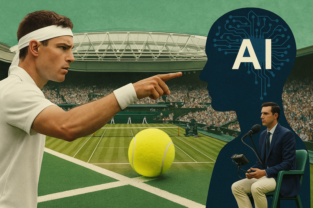 Wimbledon reemplaza jueces de línea por IA y recibe críticas