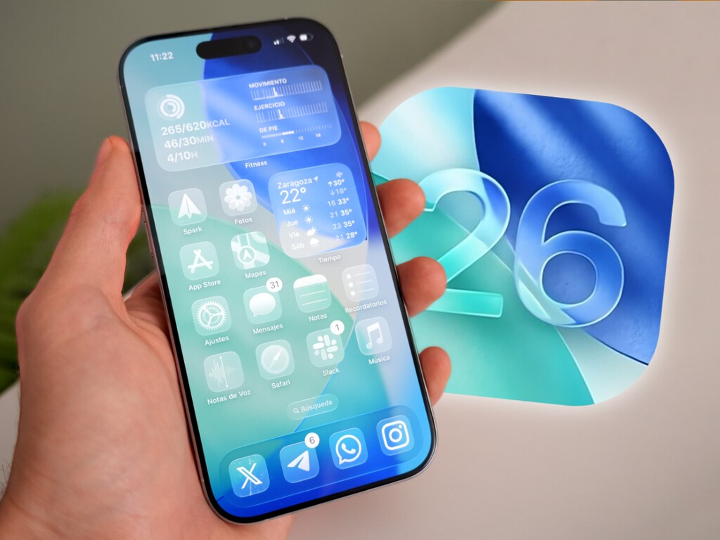 Polémica en Apple por cambios en el diseño «Liquid Glass» de iOS
