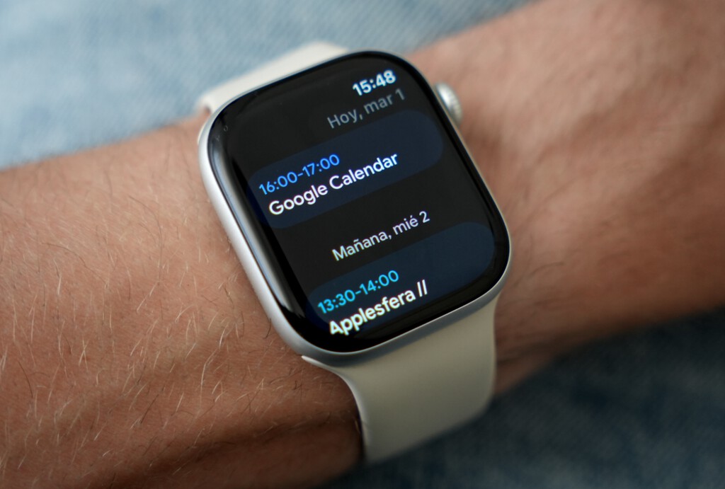 Google Calendar llega a Apple Watch, pero Apple Calendar es mejor