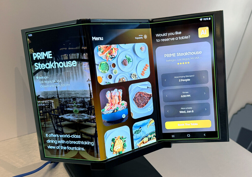 Samsung lanzará móvil triplegable este año sin mostrar imágenes