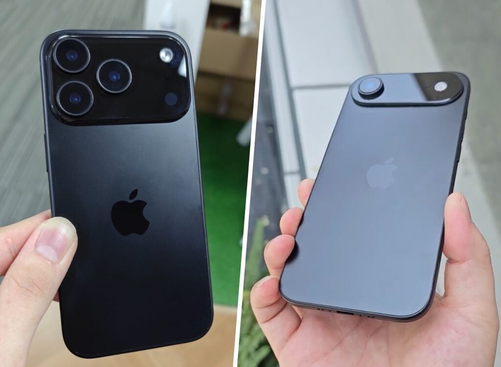 iPhone 17 Pro vs Air: maquetas revelan sus diferencias clave