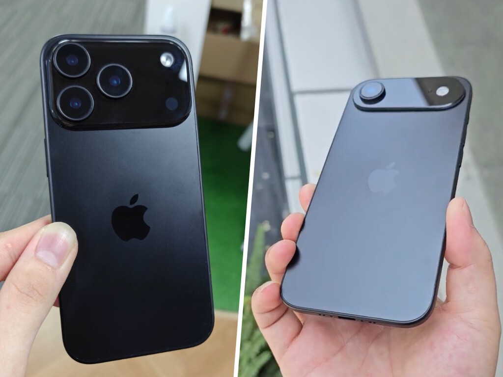 iPhone 17 Pro vs Air: maquetas revelan sus diferencias clave