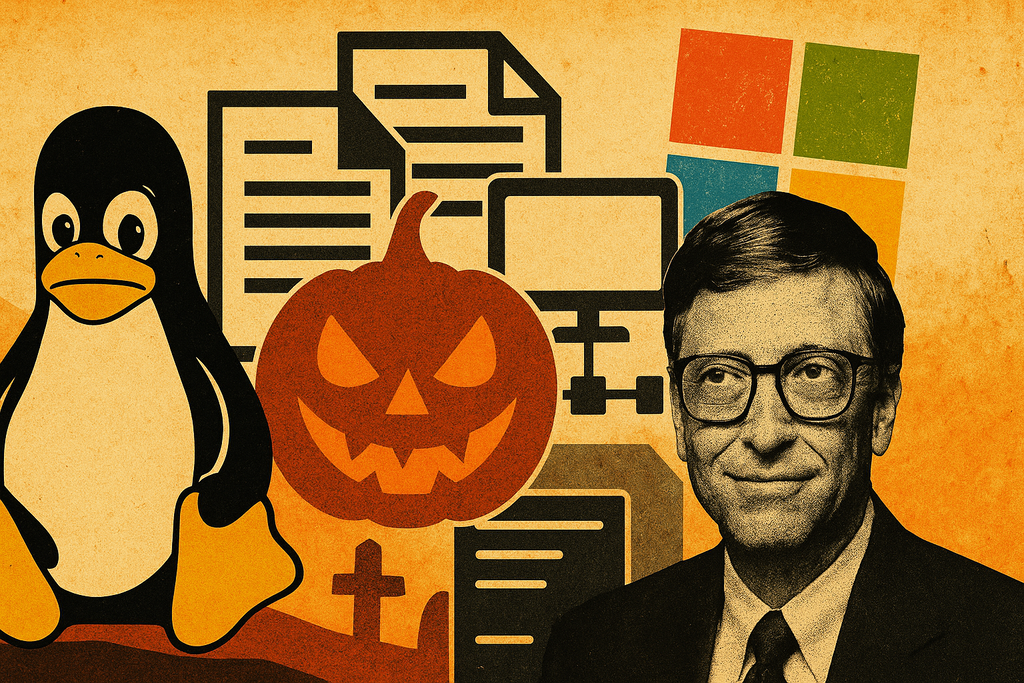 Microsoft y los ‘Documentos de Halloween’: la estrategia contra Linux