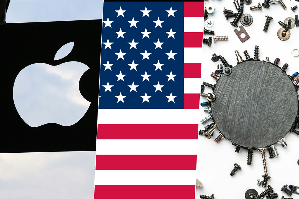 Apple invierte 500 millones en imanes en respuesta a Trump