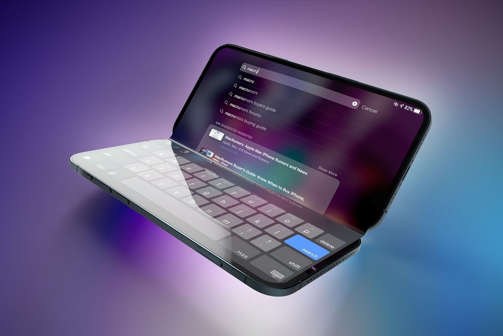 Apple trabaja en un iPhone plegable sin arrugas visibles