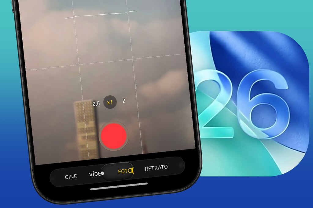 Nueva app de cámara de iOS 26: estética sobre funcionalidad