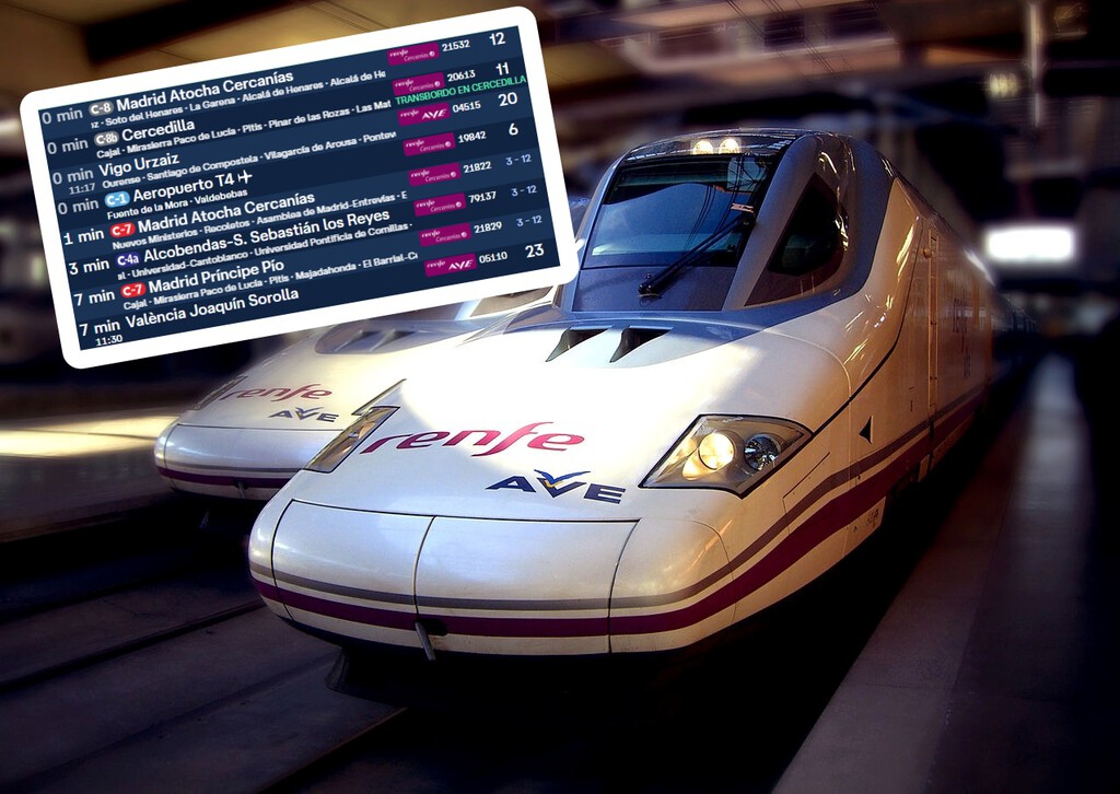 Webs para consultar trenes en España enfrentan desafíos legales