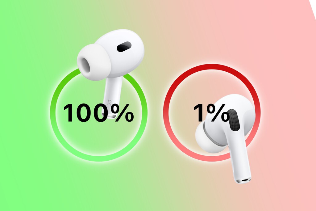 Cómo evitar que un AirPod se quede sin batería