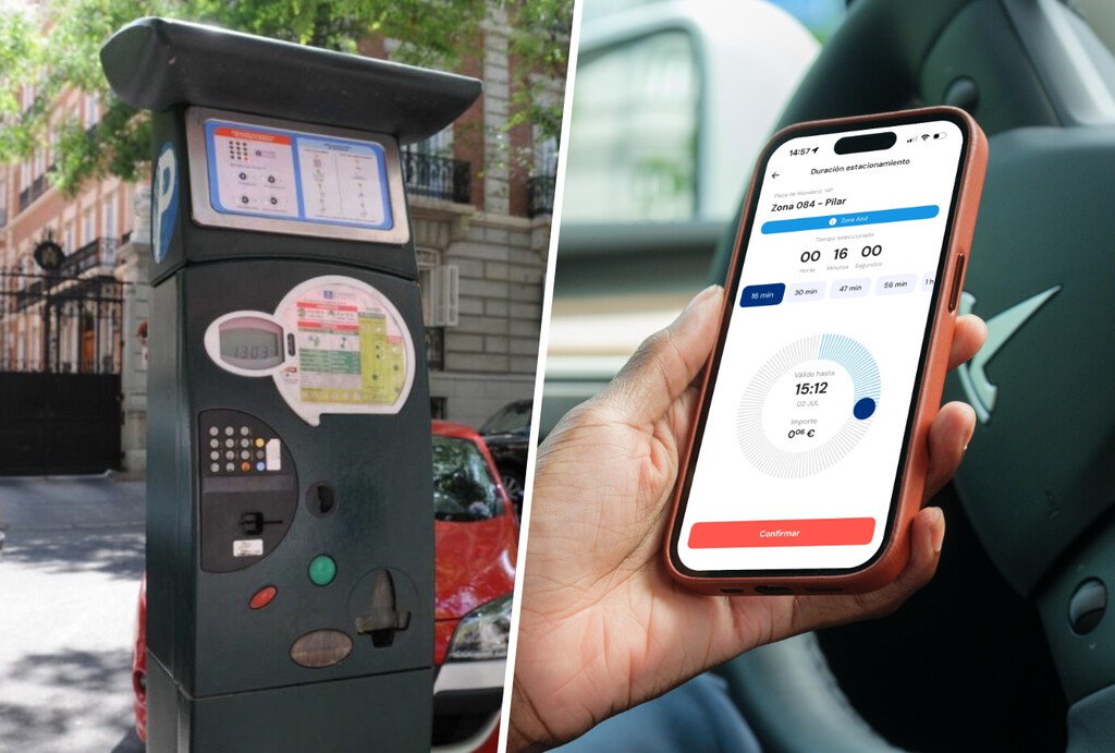 Madrid devuelve dinero del parquímetro con «desaparcar»