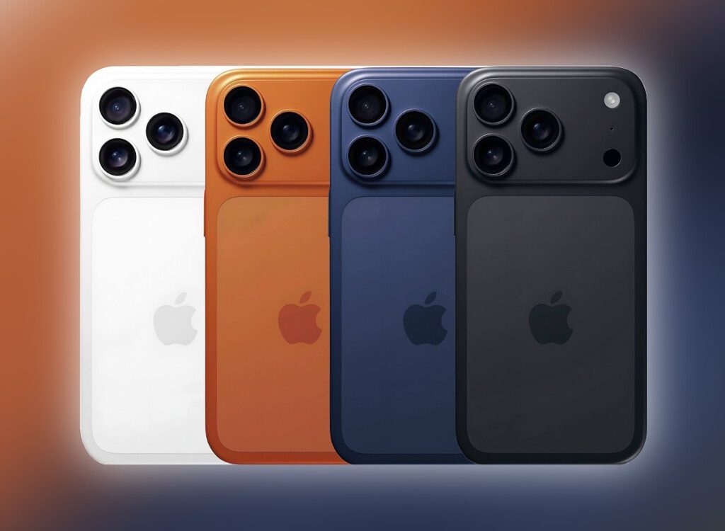 El iPhone 17 Pro sorprende con un atrevido color naranja