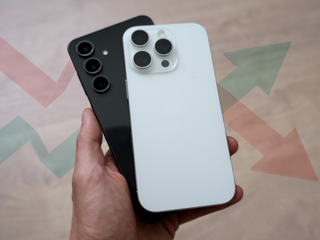 Samsung acorta distancias con Apple en EE.UU; iPhone 17 al rescate