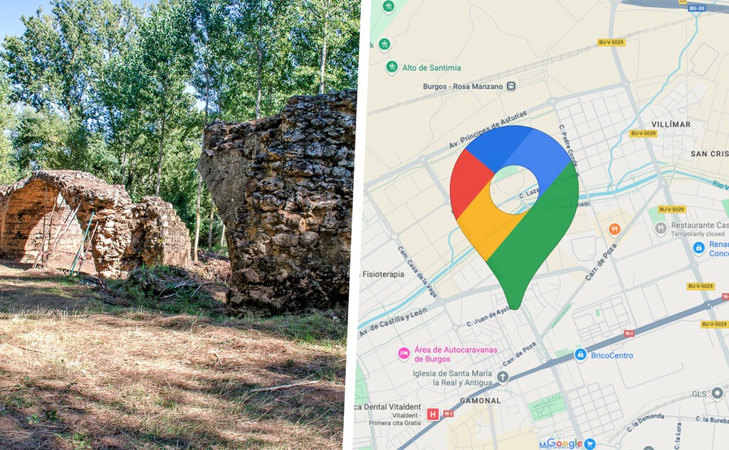 Google Maps frustra el acceso a yacimiento medieval en Burgos