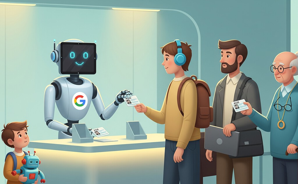 Google usa IA para verificar la edad y proteger a menores