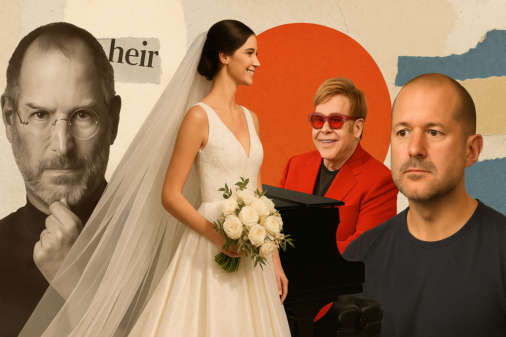 La boda millonaria de Eve Jobs desafía la filosofía de su padre