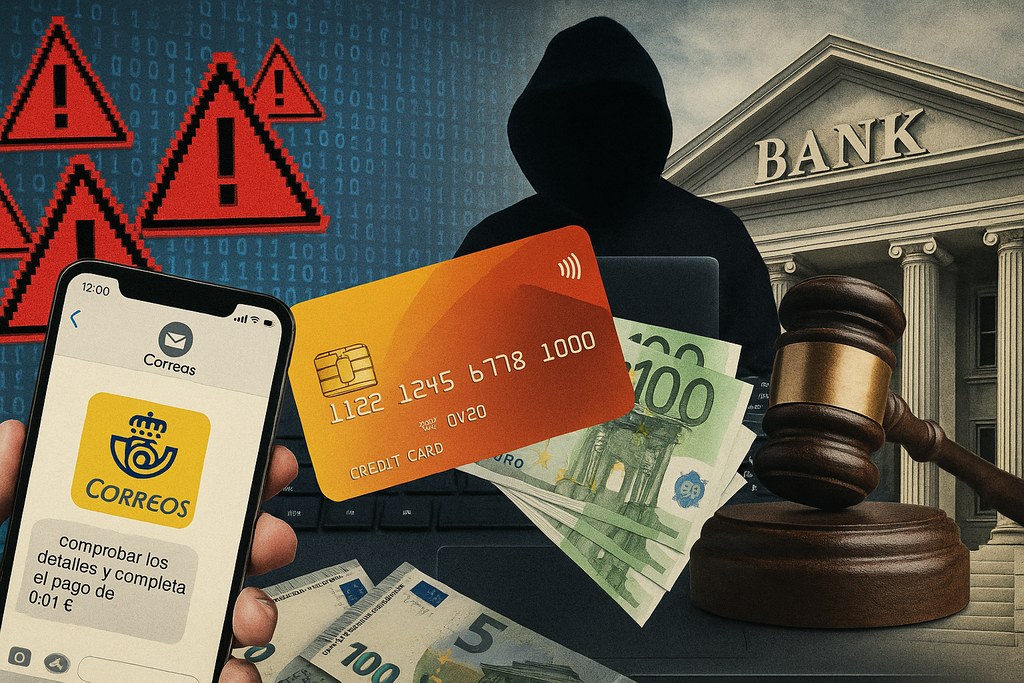 Banco devuelve 2.490 euros a víctima de estafa con SMS falso de