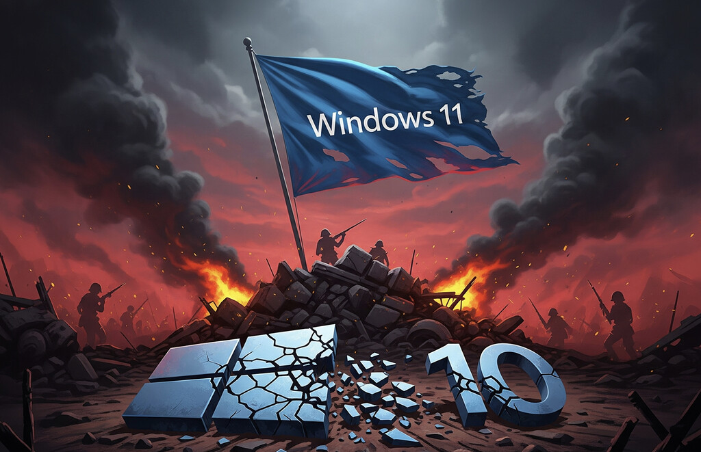 Windows 11 supera a Windows 10, pero Microsoft toma medidas