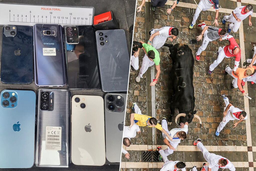 Robos de iPhones se disparan en San Fermín: consejos para evitarlo