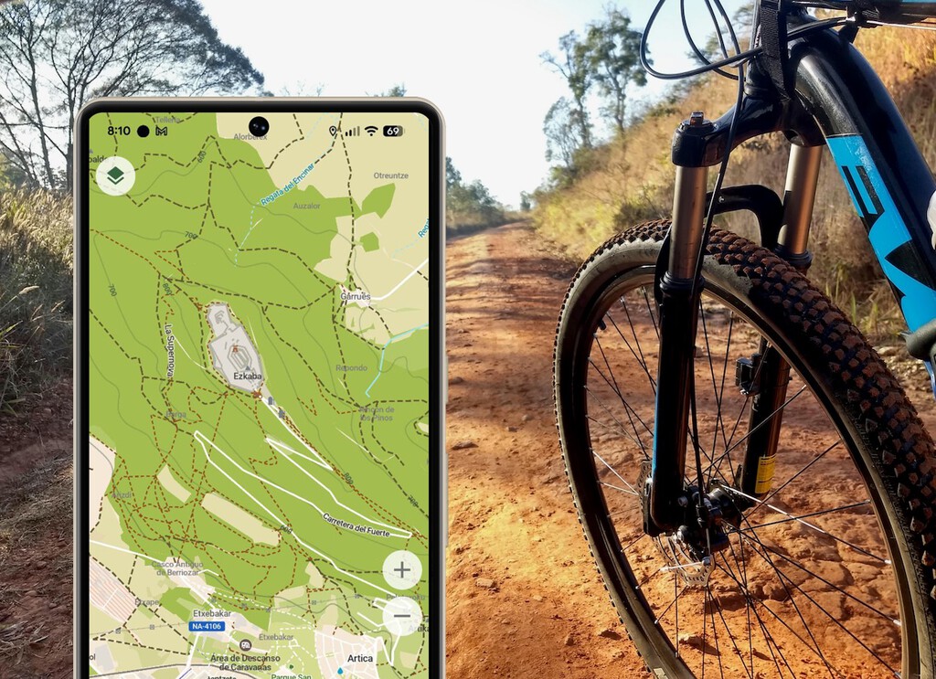 Transforma tu viejo móvil en un GPS para bicicleta por poco dinero