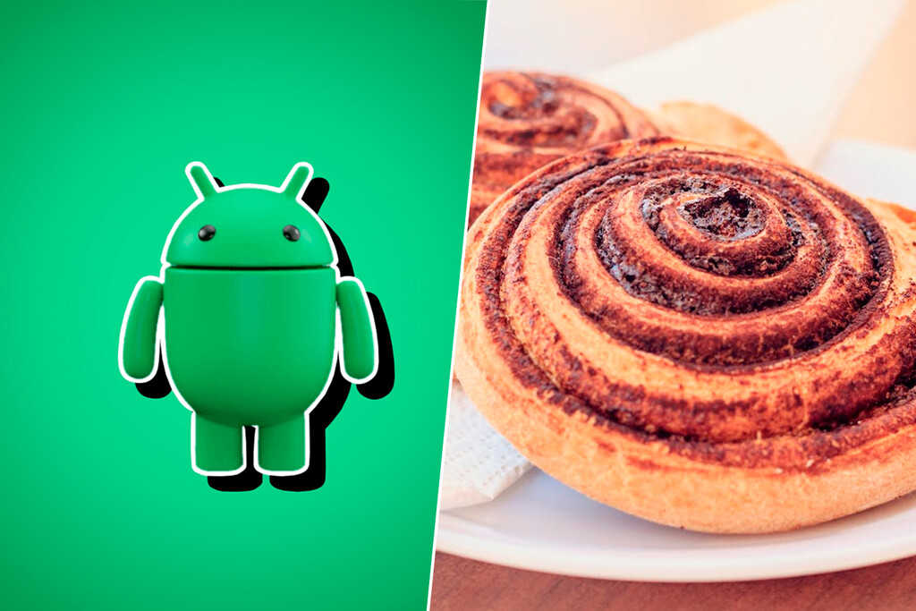 Android 17 recupera la tradición de los postres con «Cinnamon Bun»
