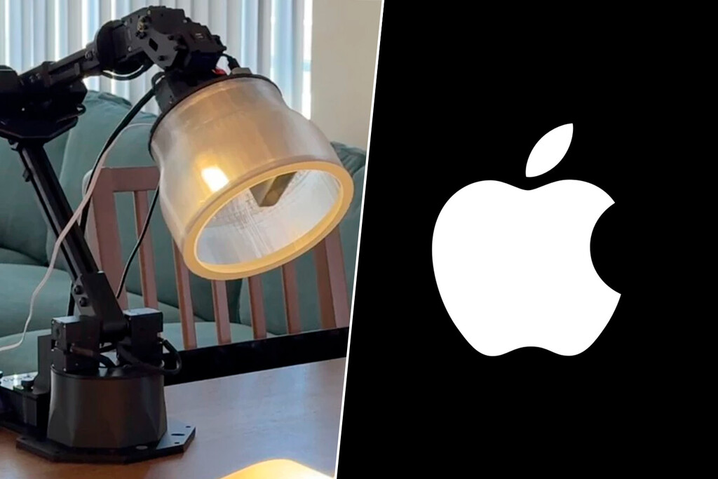 Apple trabaja en un robot con IA conocido como «la lámpara de