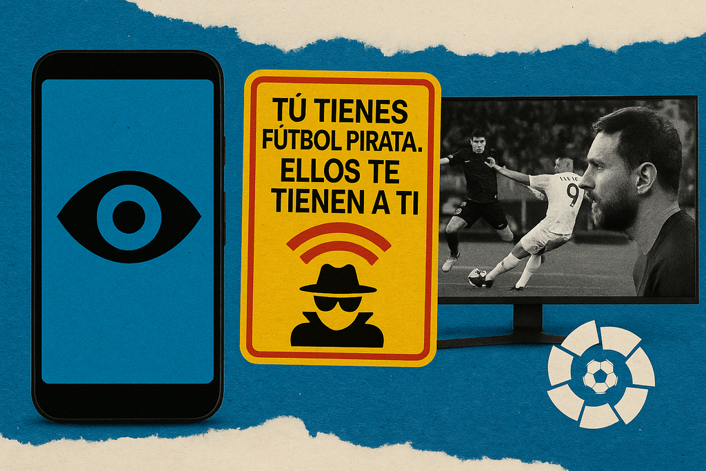LaLiga advierte sobre riesgos de ver fútbol pirata tras polémica