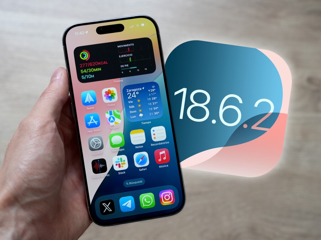 Apple lanza iOS 18.6.2 para corregir fallo de seguridad crítico