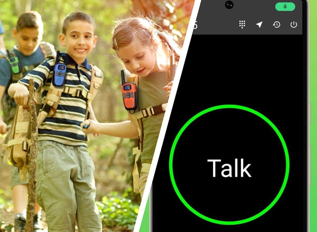 Convierte móviles viejos en walkie talkies para entretener a niños