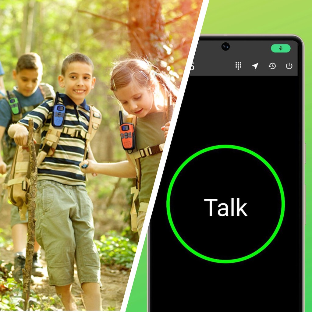 Convierte móviles viejos en walkie talkies para entretener a niños