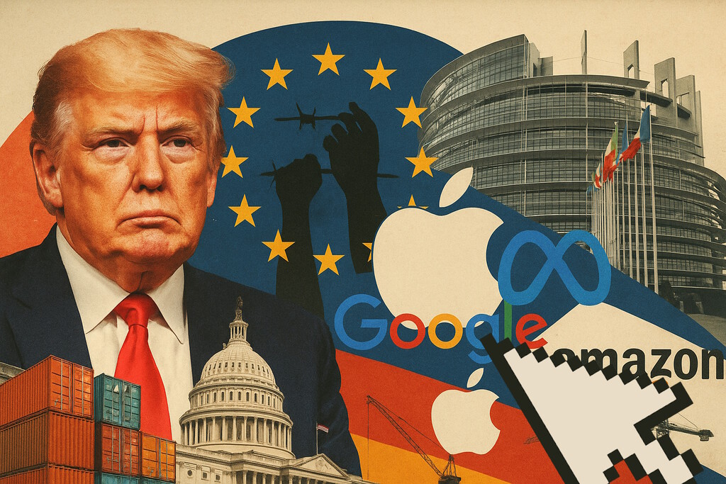 Trump amenaza con sanciones por las tasas digitales de la UE