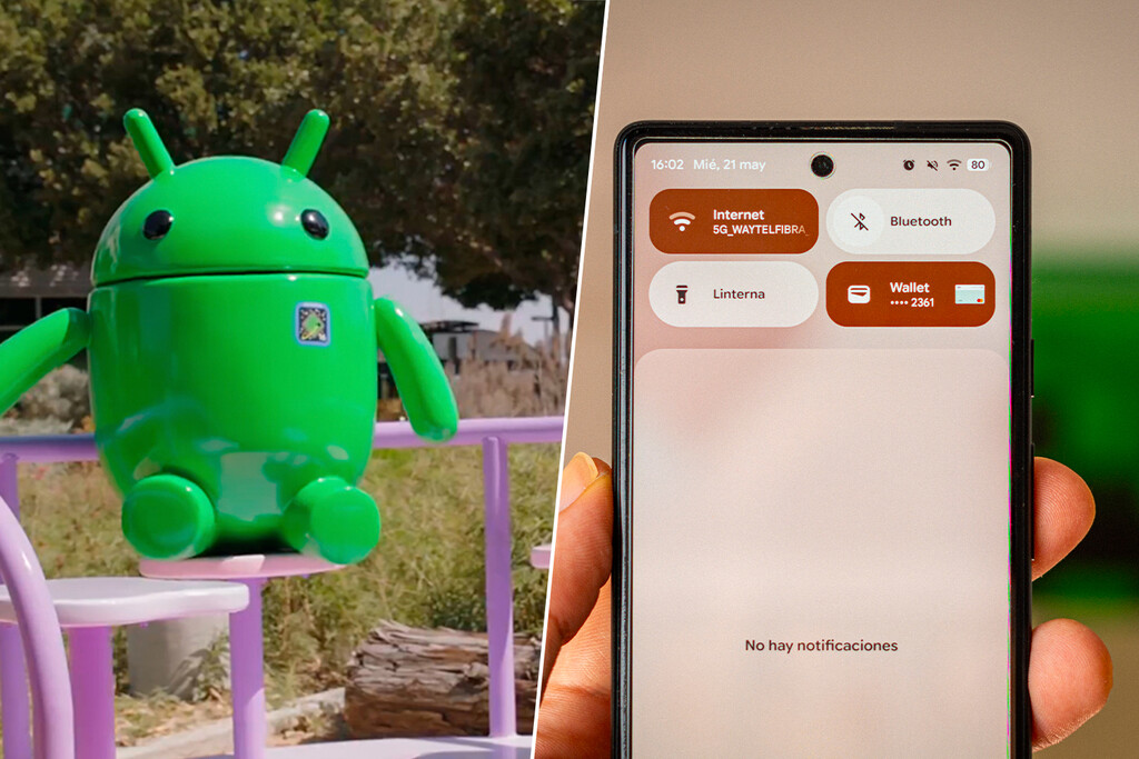 Google revela estatua de Android 16, enfocada en IA y diseño
