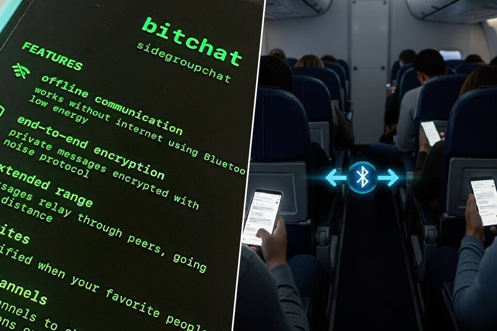 Bitchat: mensajería Bluetooth para momentos sin internet