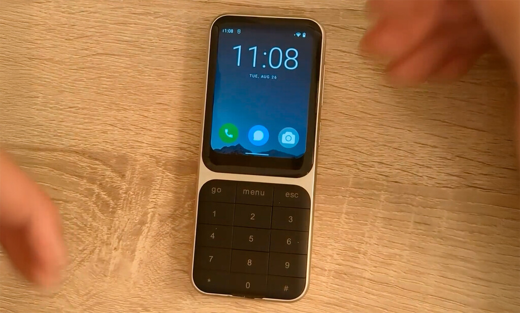 Sidephone: un móvil Android minimalista con teclado intercambiable