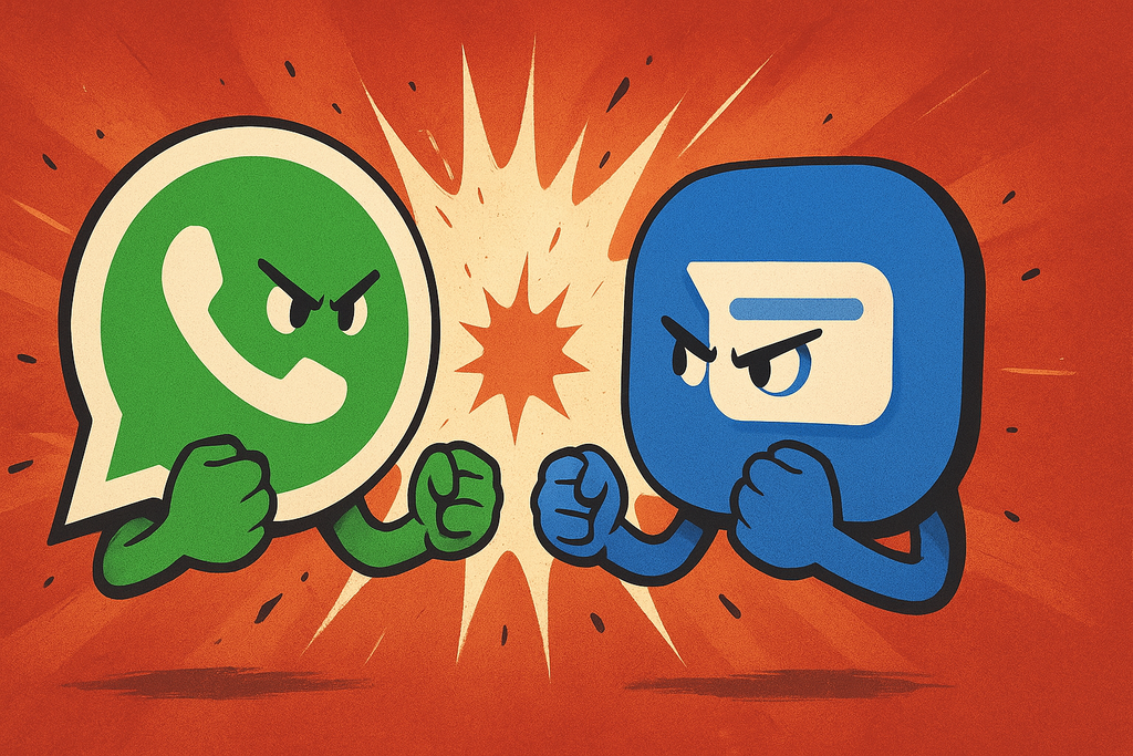 WhatsApp debería permitir programar mensajes como Mensajes de Google