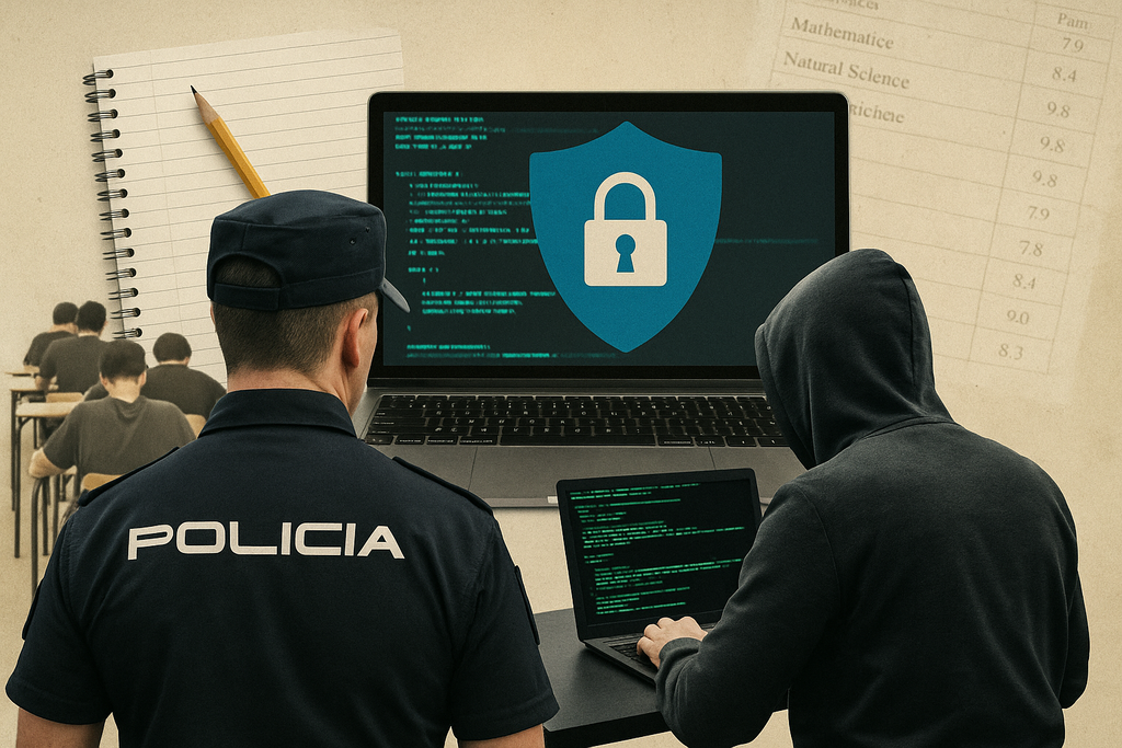Detenido profesor por hackear notas de PAU en Andalucía