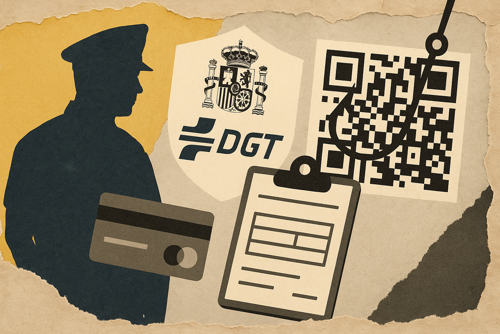 Multas falsas con QR en Málaga: nueva estafa para robar datos