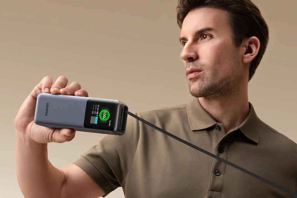 Batería portátil Ugreen Nexode de 20.000 mAh con gran oferta