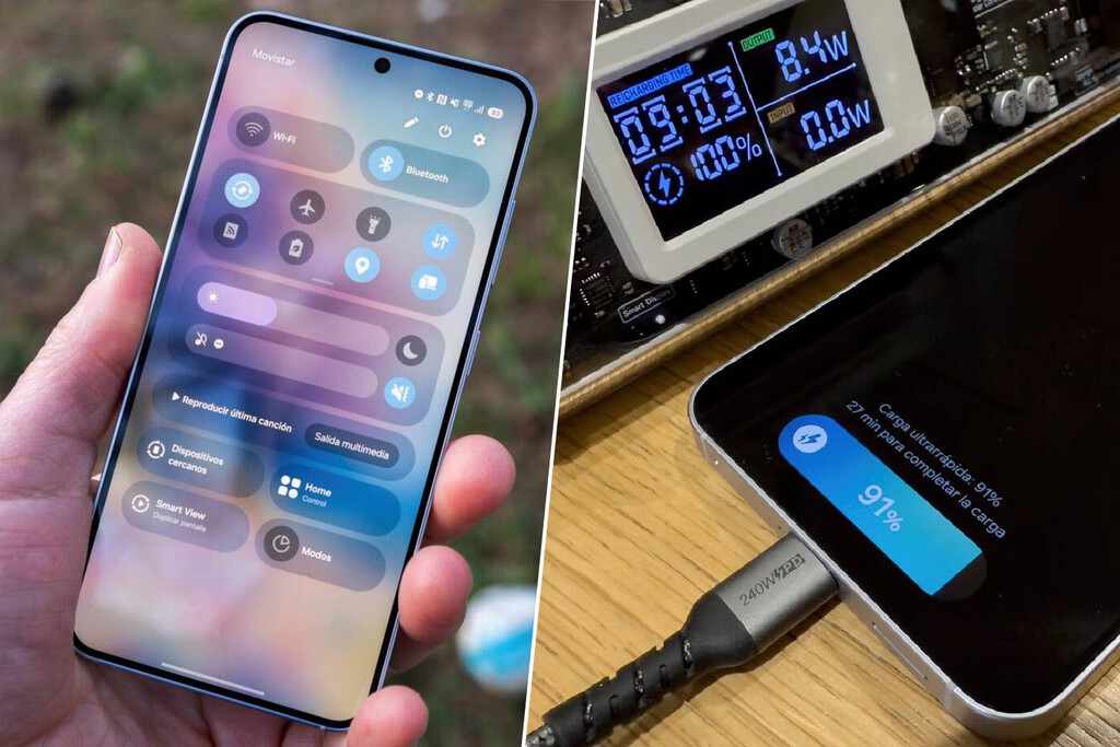 Samsung lidera en ciclos de carga de batería en móviles