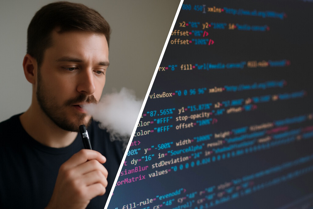 Un programador convierte un vapeador en un servidor web