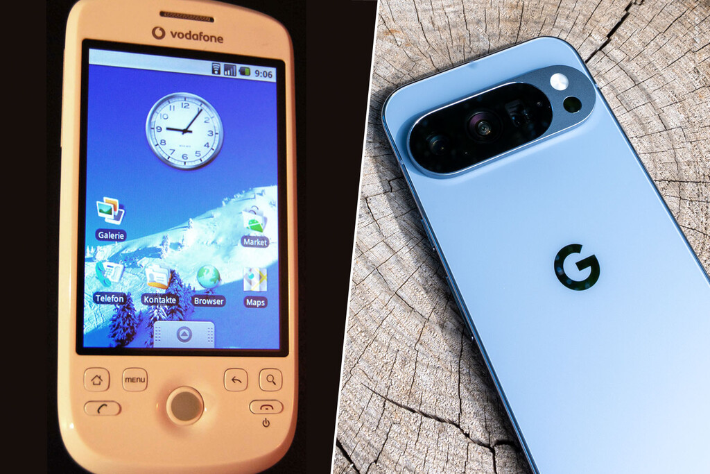 Evolución de Android: Del HTC Magic al Google Pixel 10