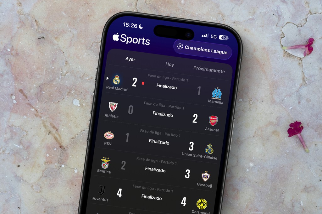 Apple Sports: la app imprescindible para seguir LaLiga y Champions